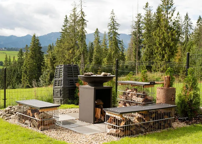 ヴィラ Dom Z Widokiem Na Gory I Prywatnym Jacuzzi W Zebie *