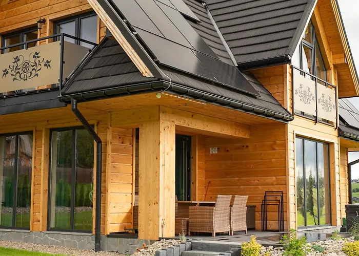 ヴィラ Dom Z Widokiem Na Gory I Prywatnym Jacuzzi W Zebie *